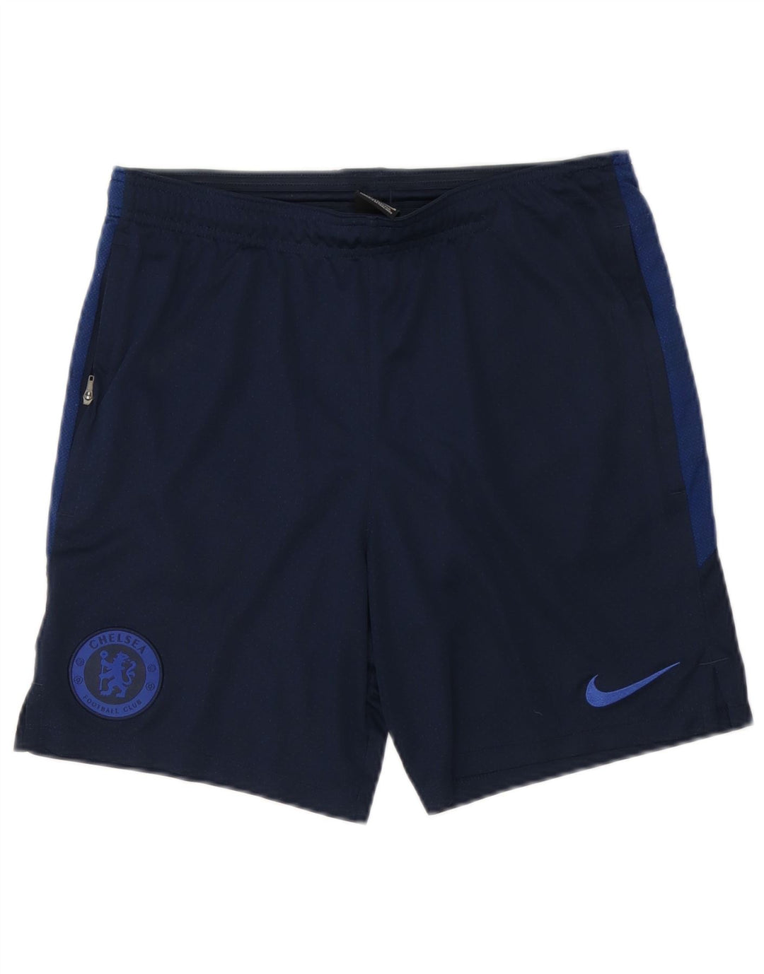 Pantaloncini sportivi Nike Chelsea FC da uomo, poliestere medio blu navy