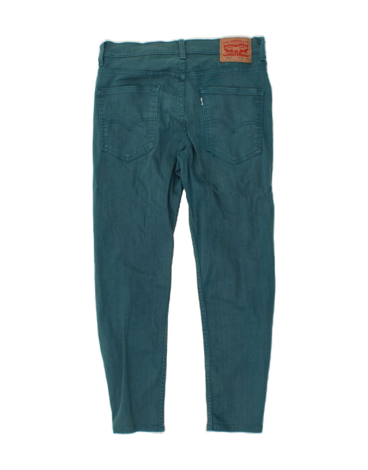 LEVI'S Womens 511 Slim Jeans W31 L27  Blue Cotton Vintage Levi's and Second-Hand Levi's from Messina Hembry 