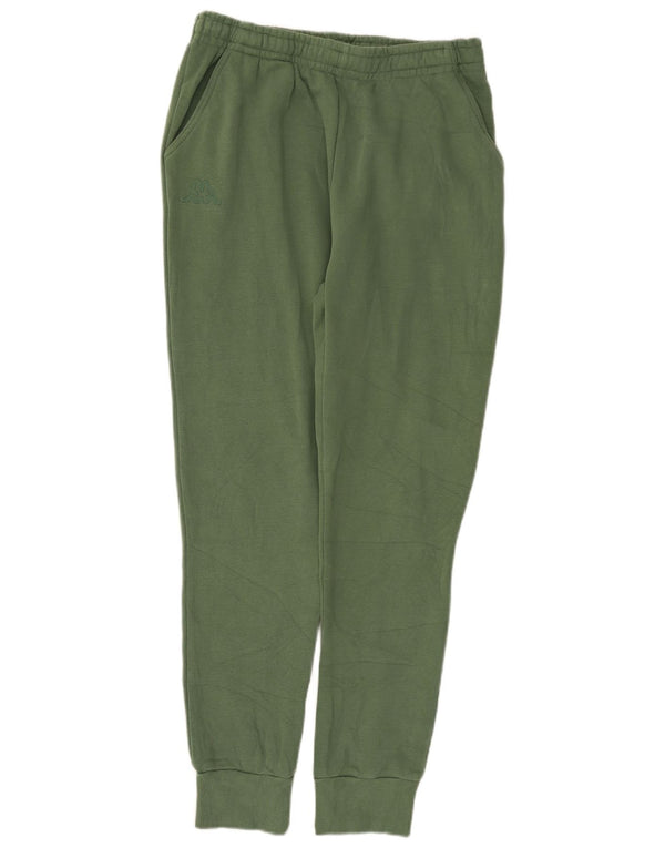 Pantaloni da tuta con grafica Kappa da uomo Joggers Large Verde