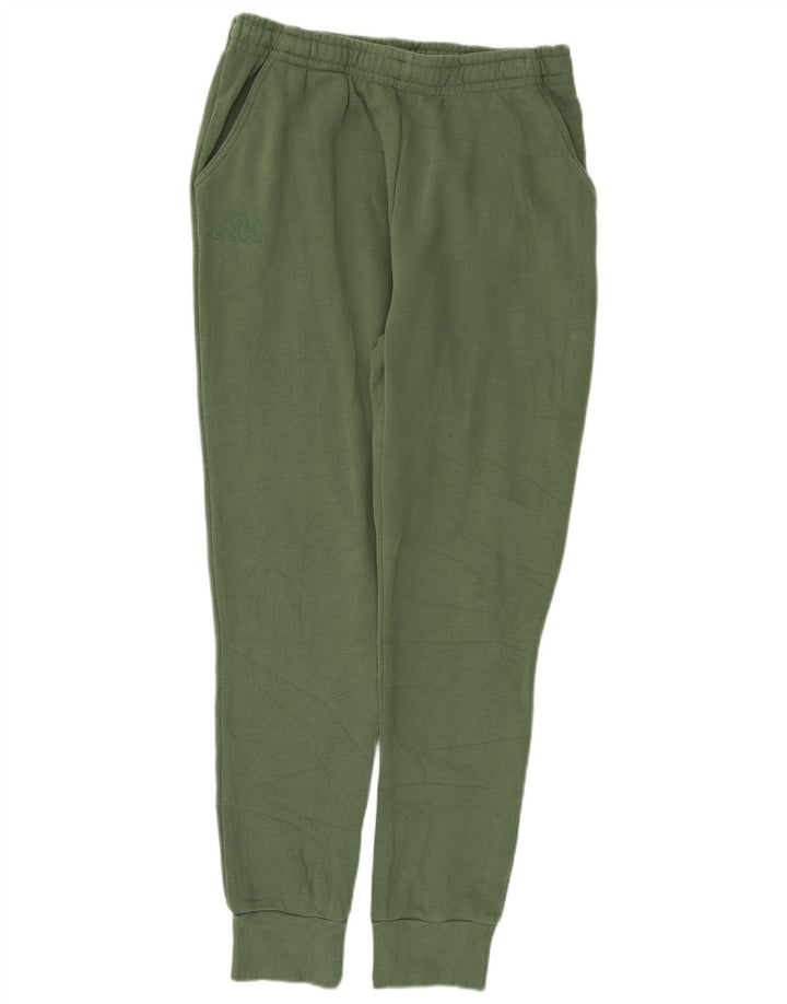 Pantaloni da tuta con grafica Kappa da uomo Joggers Large Verde