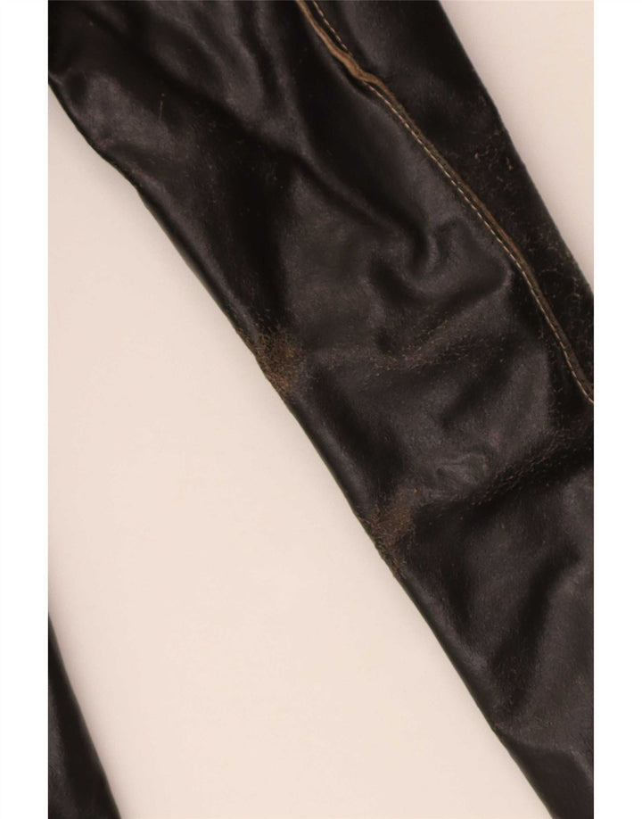 Trench Donna In Pelle Conbipel IT 42 Medio Nero