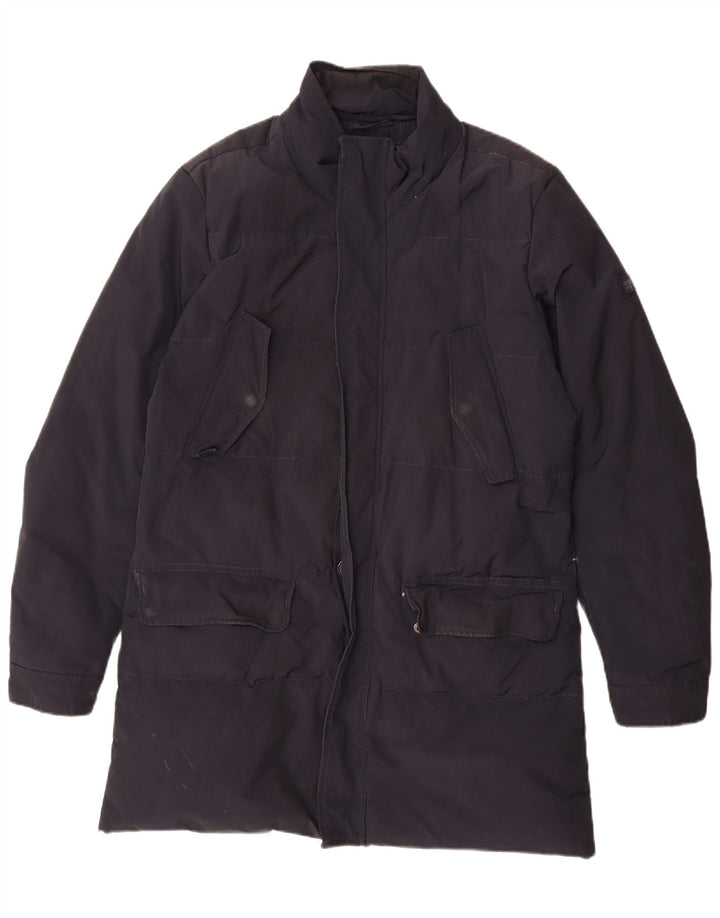 Cappotto imbottito da uomo Woolrich UK 38 medio blu navy