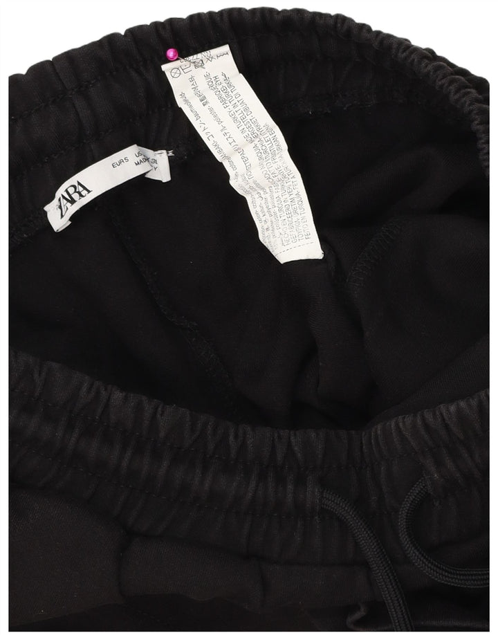 Pantaloncini sportivi da uomo Zara piccoli in cotone nero