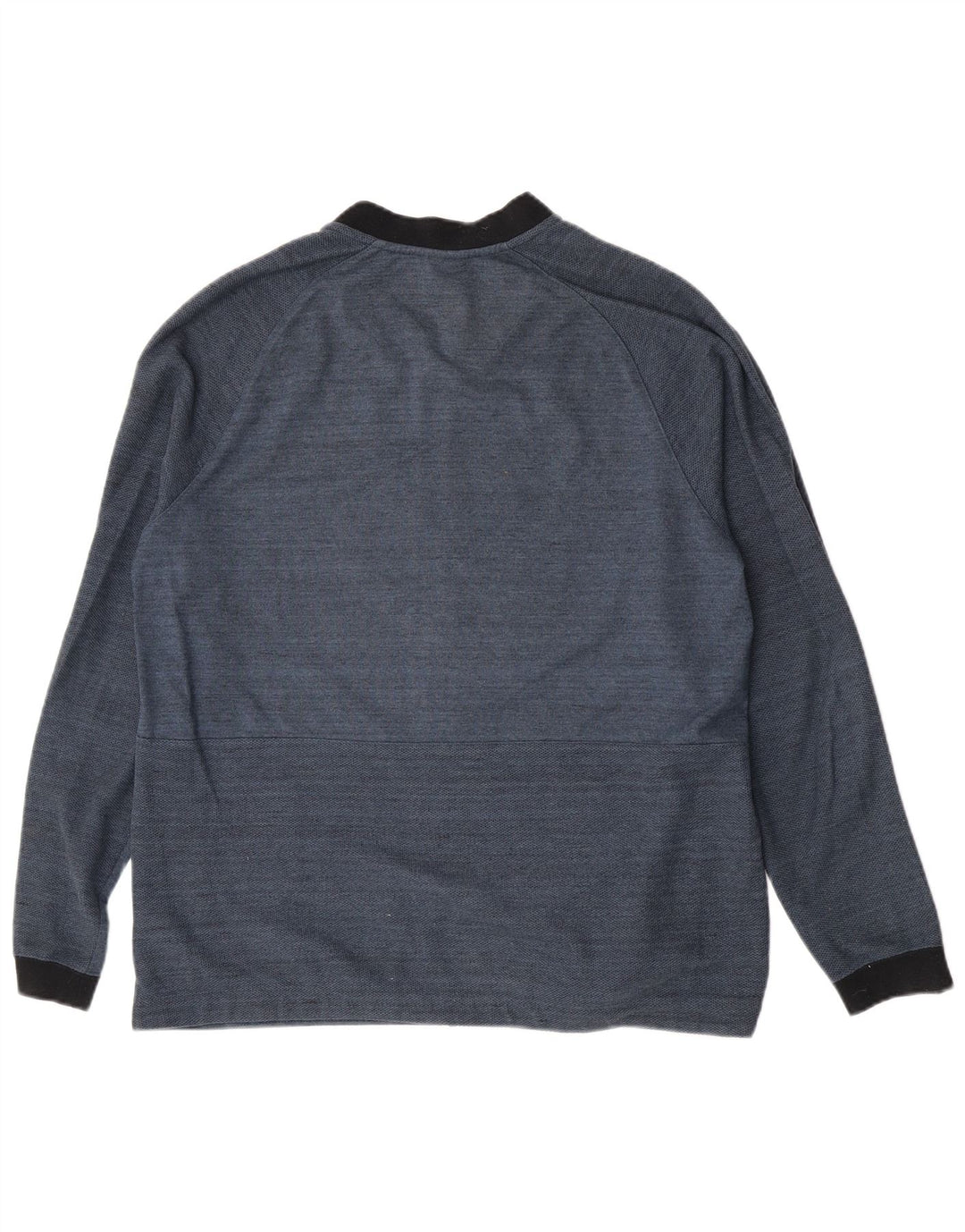 Giacca da ginnastica da uomo Nike XL in cotone chiazzato blu