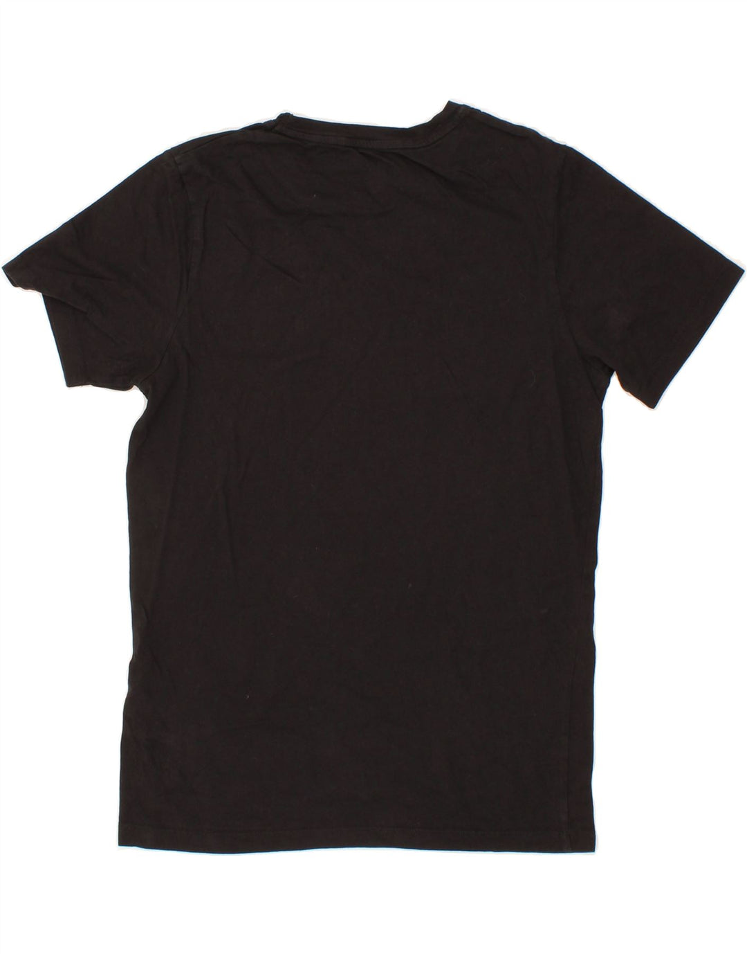 JACK & JONES Mens Slim Fit Graphic T-Shirt Top Medium Black Cotton Vintage Jack & Jones and Second-Hand Jack & Jones from Messina Hembry 