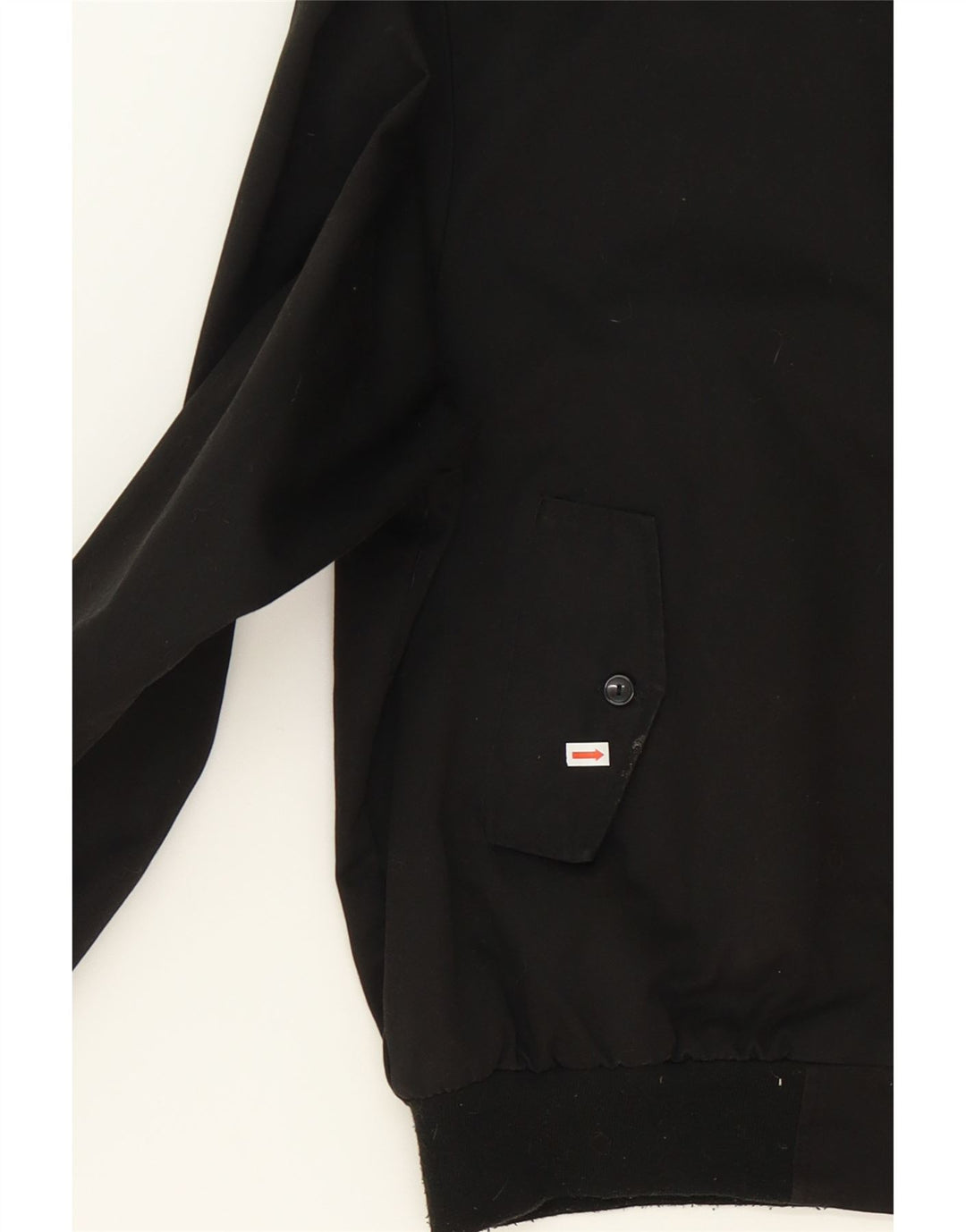 BRANDIT Mens Bomber Jacket UK 42 XL Black Polyester Vintage Brandit and Second-Hand Brandit from Messina Hembry 