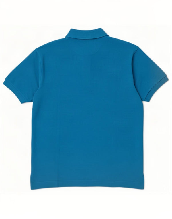 Polo Lacoste da uomo vestibilità classica taglia 7 2XL cotone blu