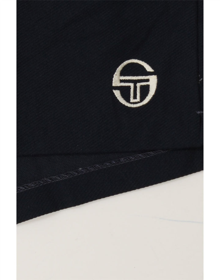 SERGIO TACCHINI Pantaloncini chino da donna W32 Large blu navy in poliestere