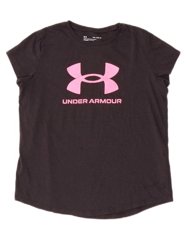 Maglietta grafica ampia UNDER ARMOUR per ragazze 13-14 anni XL Nera