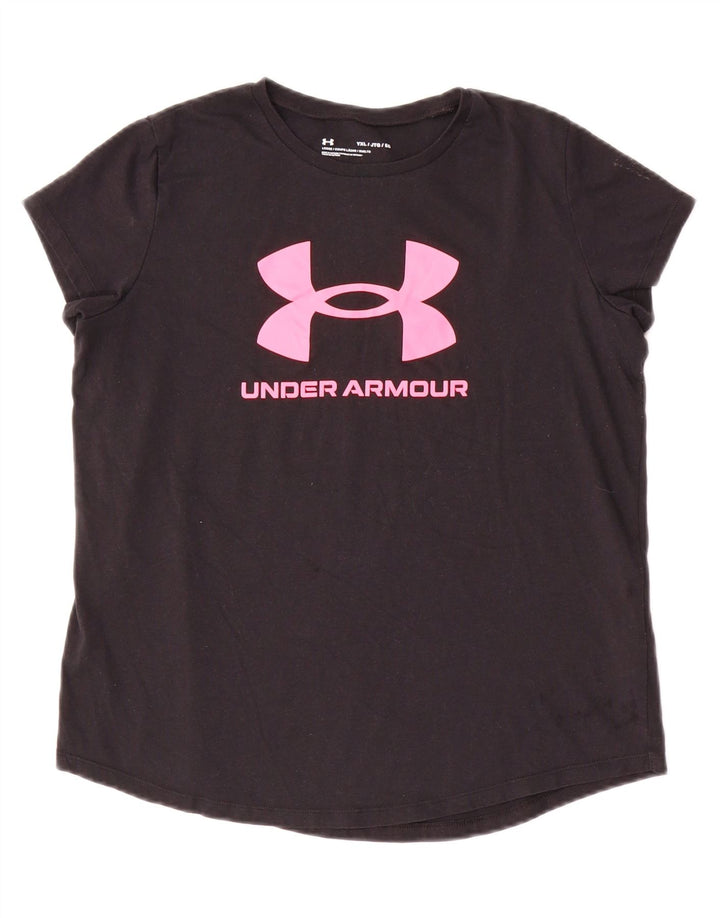 Maglietta grafica ampia UNDER ARMOUR per ragazze 13-14 anni XL Nera