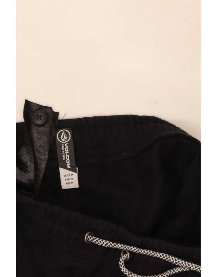 Pantaloni da tuta da uomo Volcom Joggers medio cotone nero