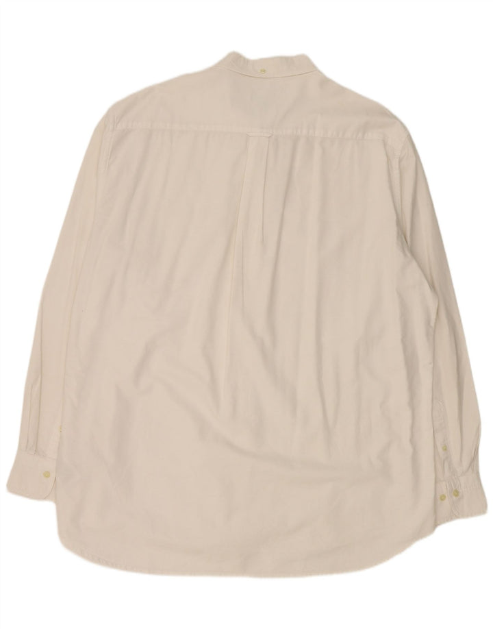Camicia Gant da uomo vestibilità regolare taglia 47/48 19 3XL cotone bianco