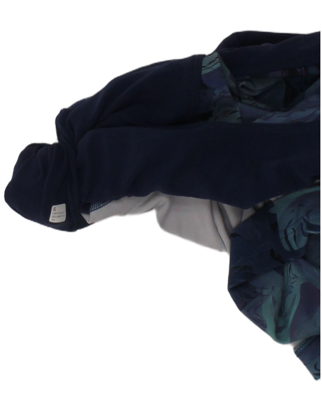 Reggiseno sportivo da donna Lululemon Top US 6 Blu medio floreale