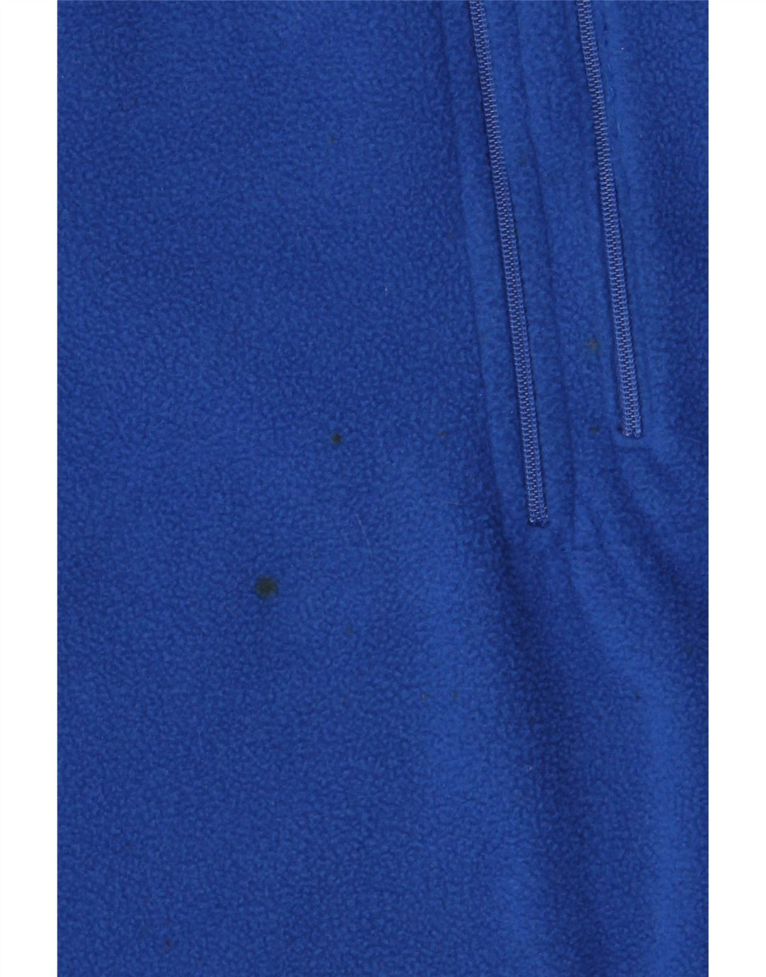 Maglione in pile da uomo con zip e collo Sprayway in poliestere blu medio