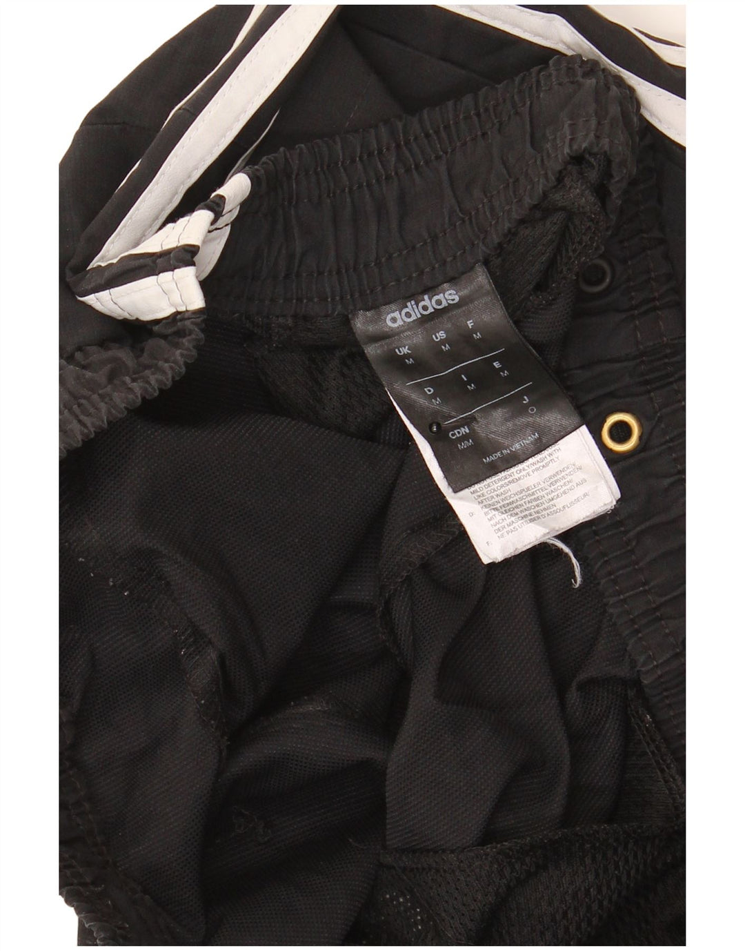Pantaloni da tuta da uomo Adidas Joggers medio poliestere nero