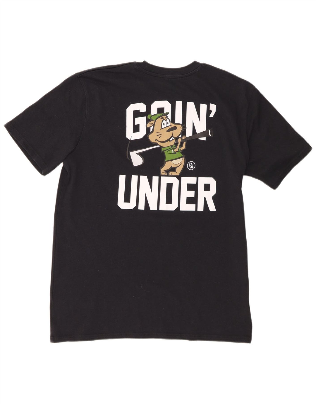 T-shirt grafica da uomo Adidas grande nera