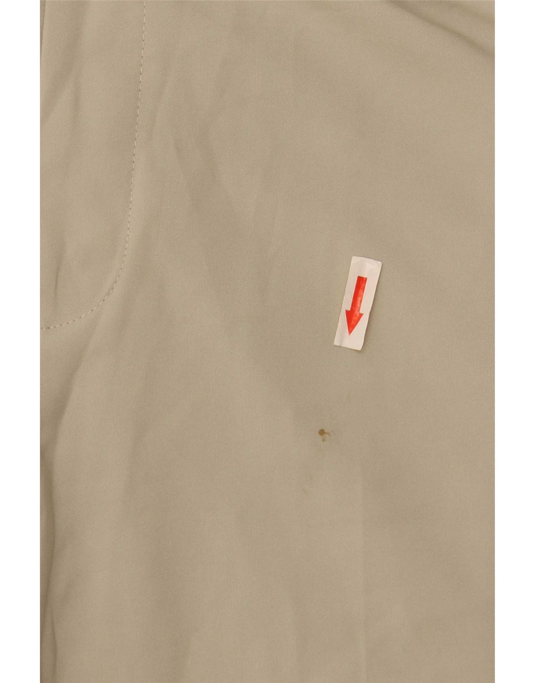 Pantaloni da abito regolari da uomo Marks & Spencer W34 L33 Poliestere beige