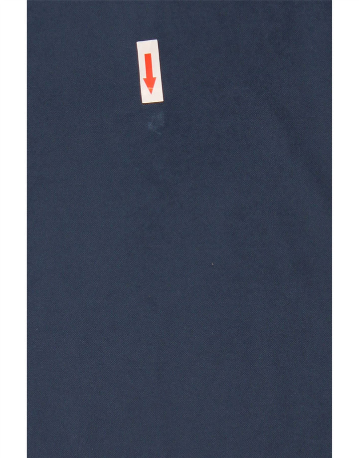 Polo da rugby da uomo ADIDAS media poliestere blu navy