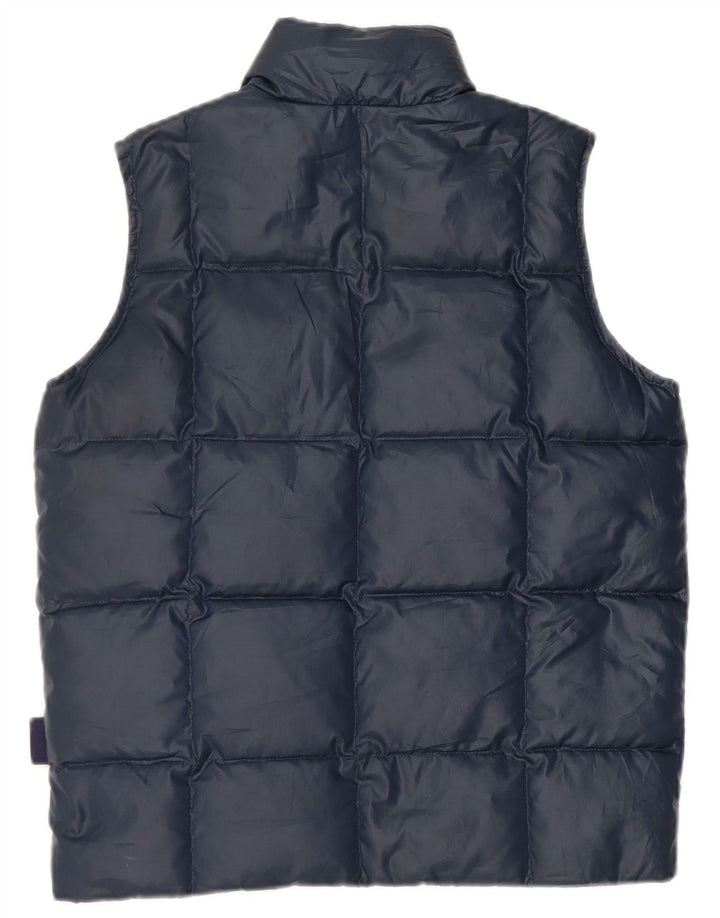Gilet imbottito da ragazzo Champion 9-10 anni medio in poliestere blu navy