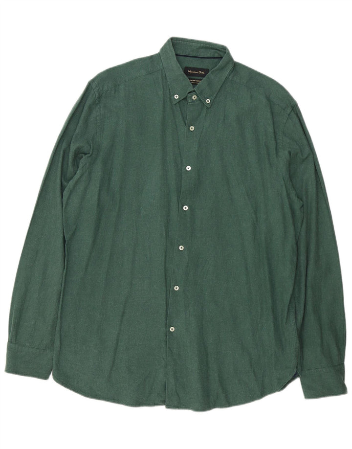Camicia da uomo Massimo Dutti XL Verde