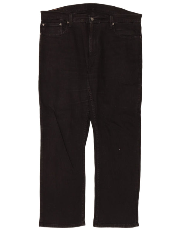 Levi's Uomo 559 Jeans dritti dalla vestibilità rilassata W38 L32 Cotone Nero