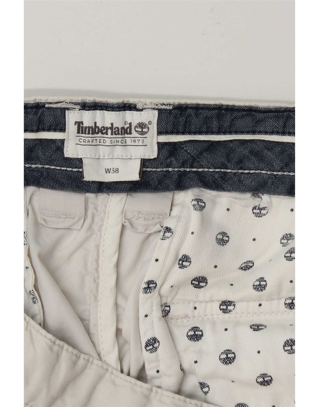 Pantaloncini chino da uomo Timberland W38 XL bianchi