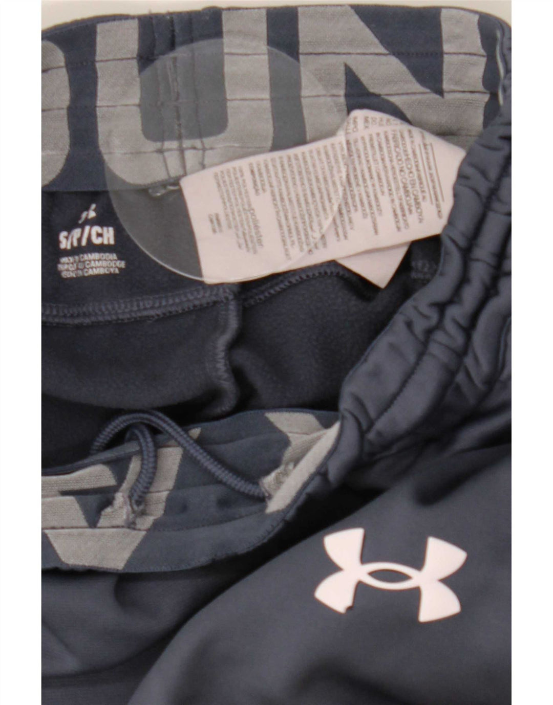Pantaloni da tuta da uomo Under Armour Pantaloni da jogging piccoli in poliestere blu