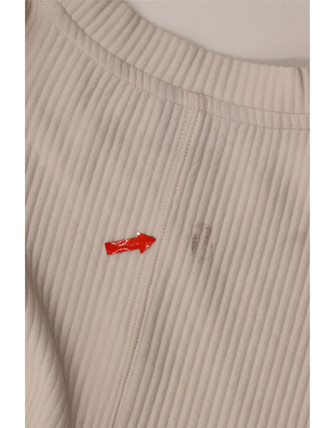 Felpa da donna Dkny Jumper UK 14 Poliestere bianco sporco medio