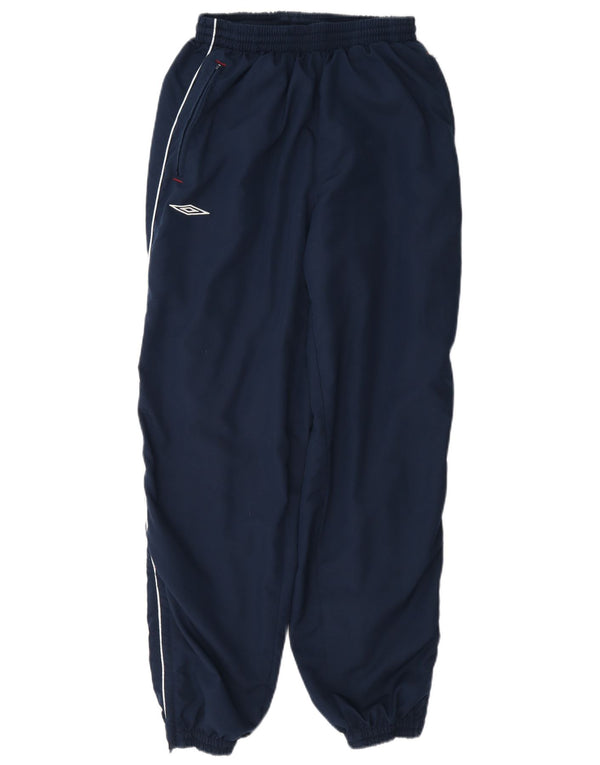 Pantaloni da tuta da uomo Umbro Joggers piccoli in poliestere blu navy