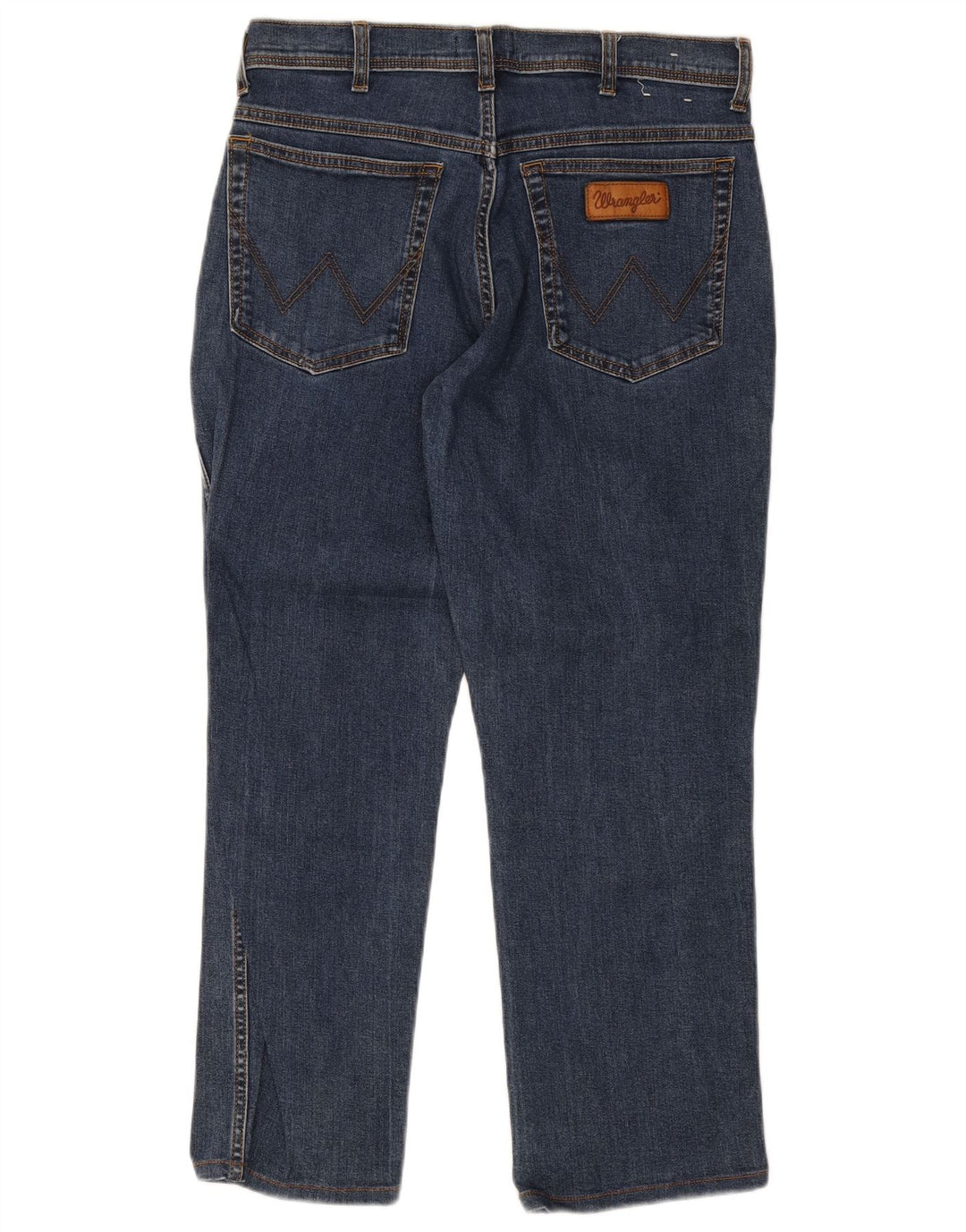 Jeans dritti da uomo Wrangler Texas W34 L27 cotone blu