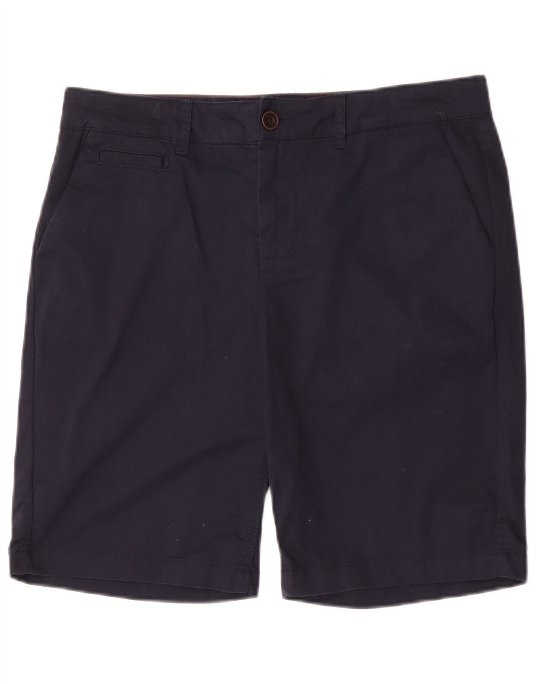 Pantaloncini bermuda da donna Fat Face UK 12 medi W34 cotone blu navy