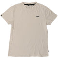T-shirt da uomo SUPERDRY Top in cotone bianco medio
