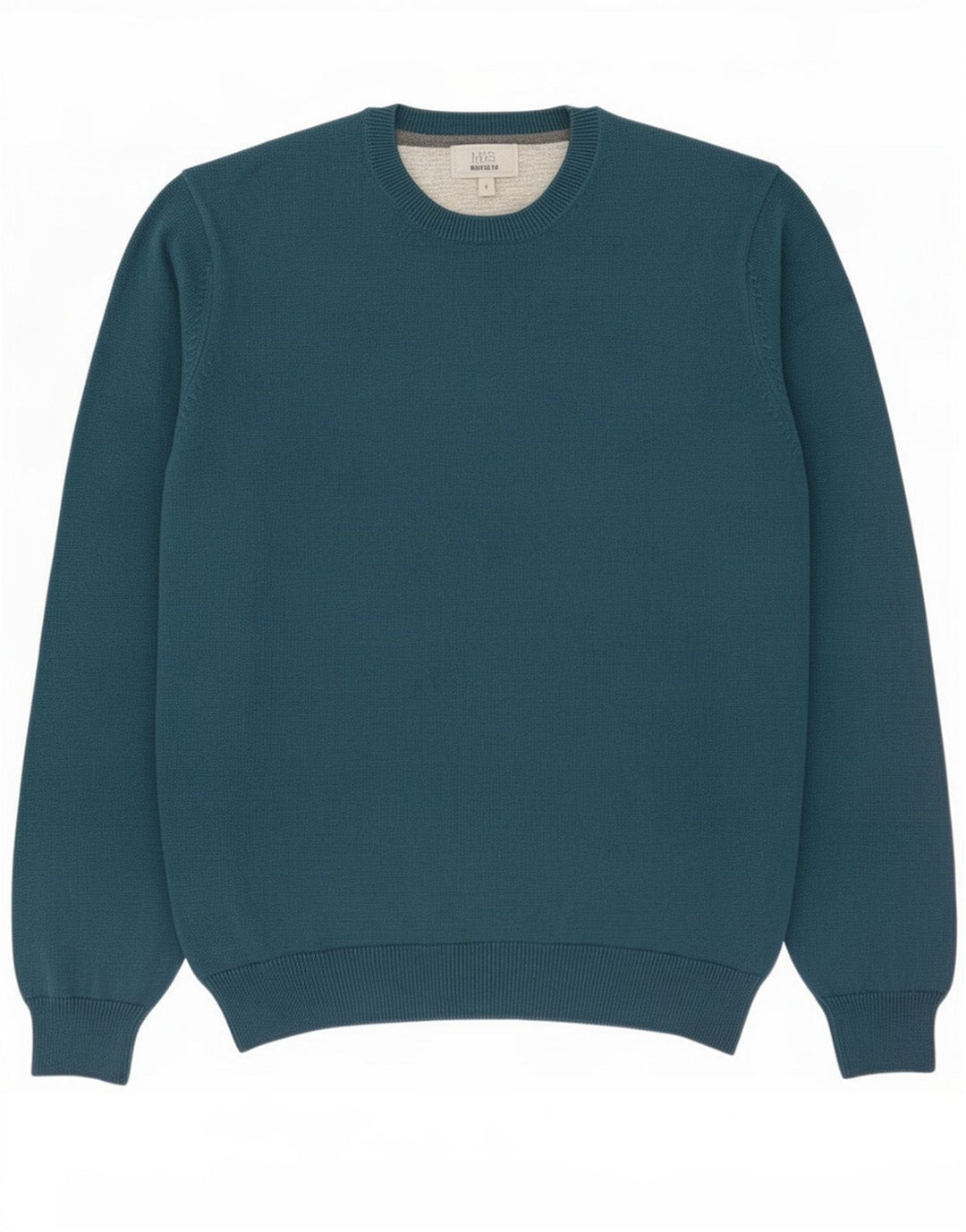 Maglione maglione girocollo da uomo vestibilità regolare Marks & Spencer grande verde
