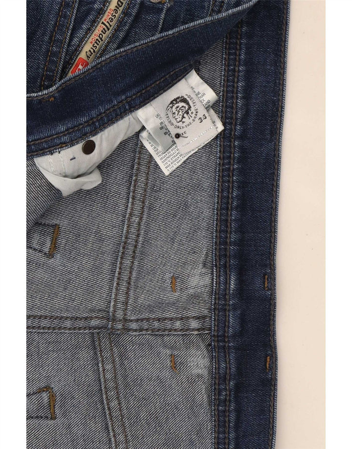 Jeans slim da uomo Diesel W34 L31 cotone blu navy