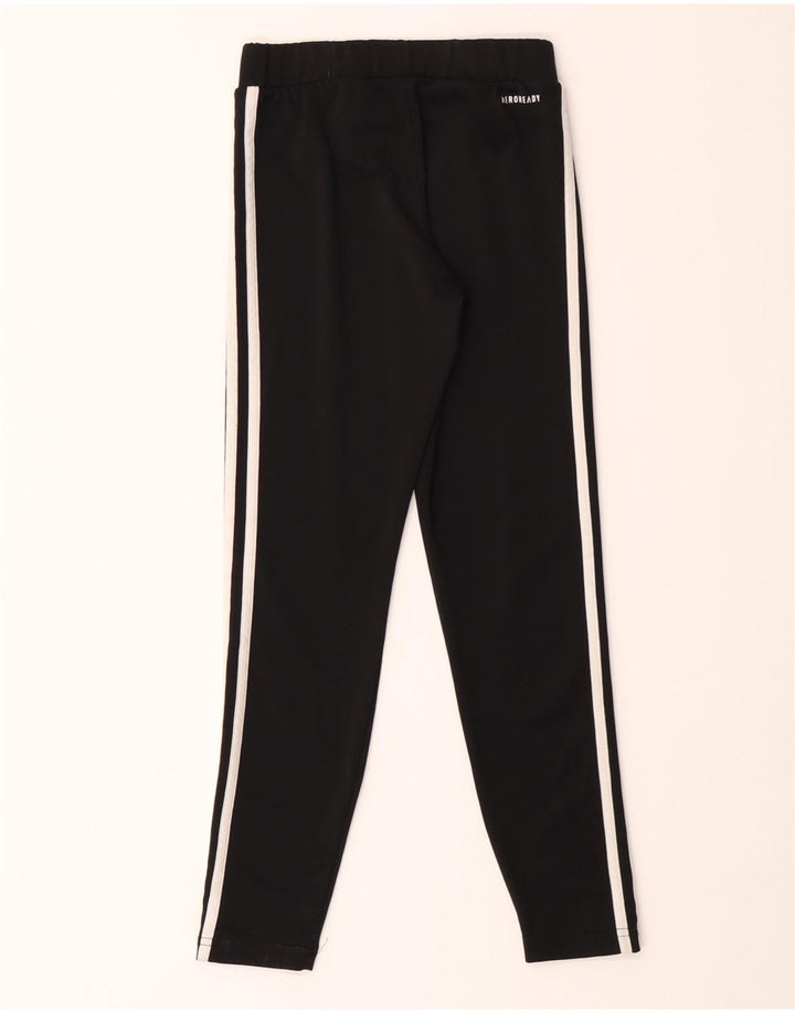Leggings Adidas Aeroready per ragazze 11-12 anni in poliestere nero