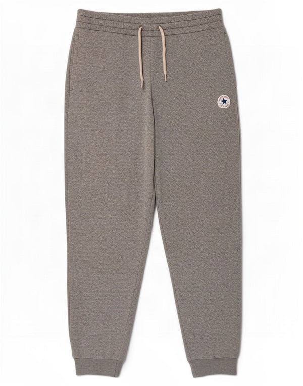 Converse Pantaloni da tuta da uomo Joggers piccoli in cotone grigio