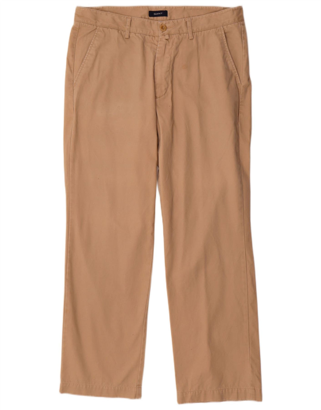 GANT Pantaloni chino dritti vestibilità regolare New Haven da uomo W35 L30 Beige