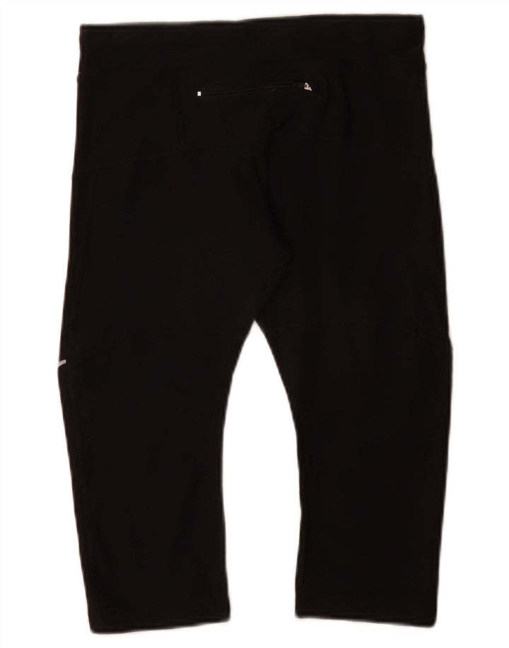 Leggings Nike Dri Fit Capri da donna UK 4 XS poliestere nero
