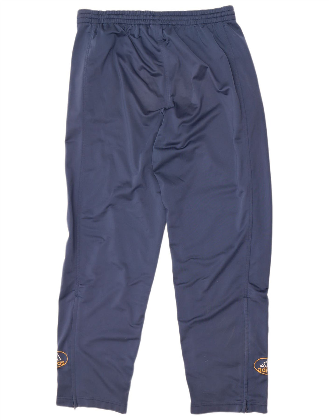 Pantaloni da tuta da uomo Adidas UK 44/46 Large Blu Navy Poliestere