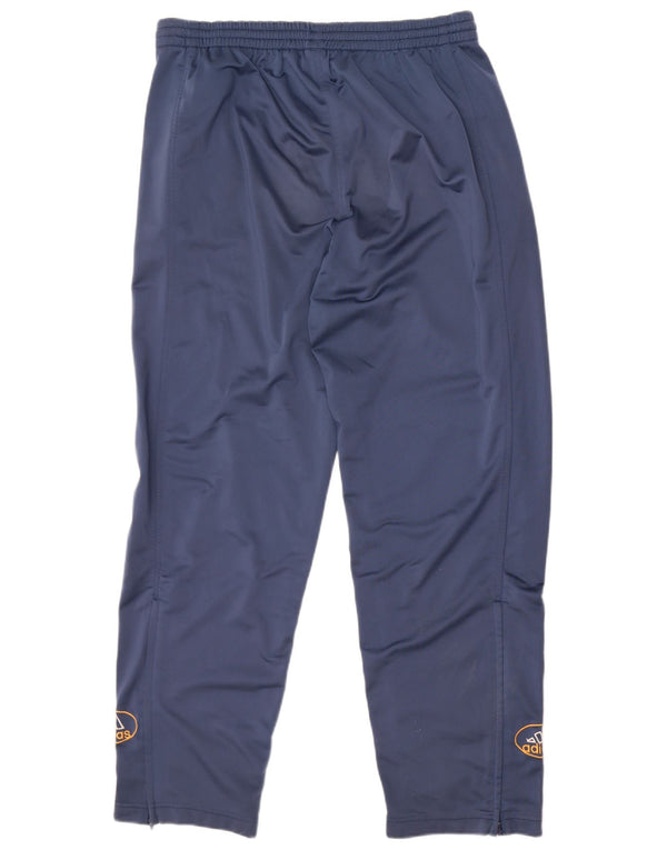 Adidas Mens Tracksuit Trousers UK 44/46 Large Navy Blue Polyester