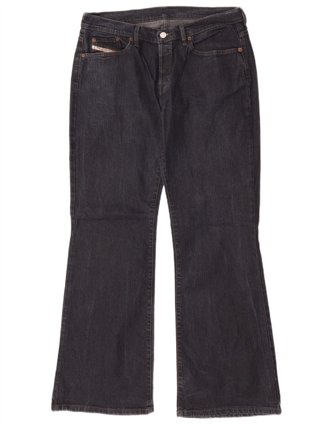 Jeans svasati da donna Diesel W34 L32 cotone blu navy