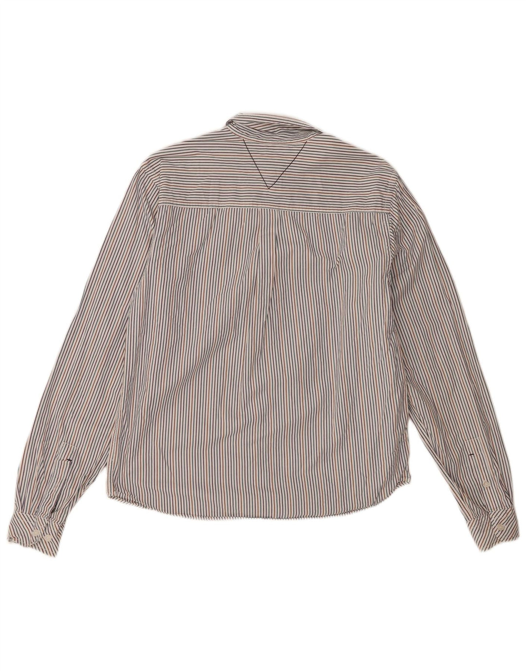 Camicia da uomo classica di White Stuff, piccola, in cotone gessato multicolore