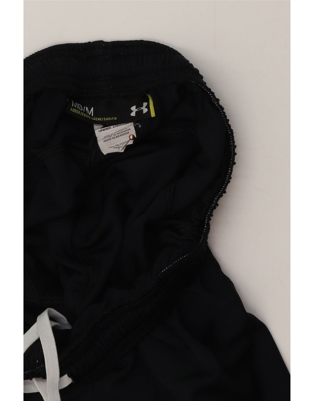 Pantaloncini sportivi da uomo Under Armour medio nero poliestere