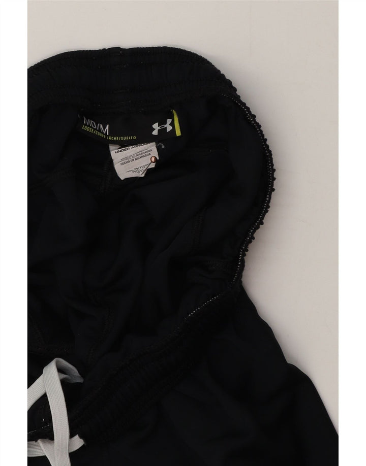 Pantaloncini sportivi da uomo Under Armour medio nero poliestere