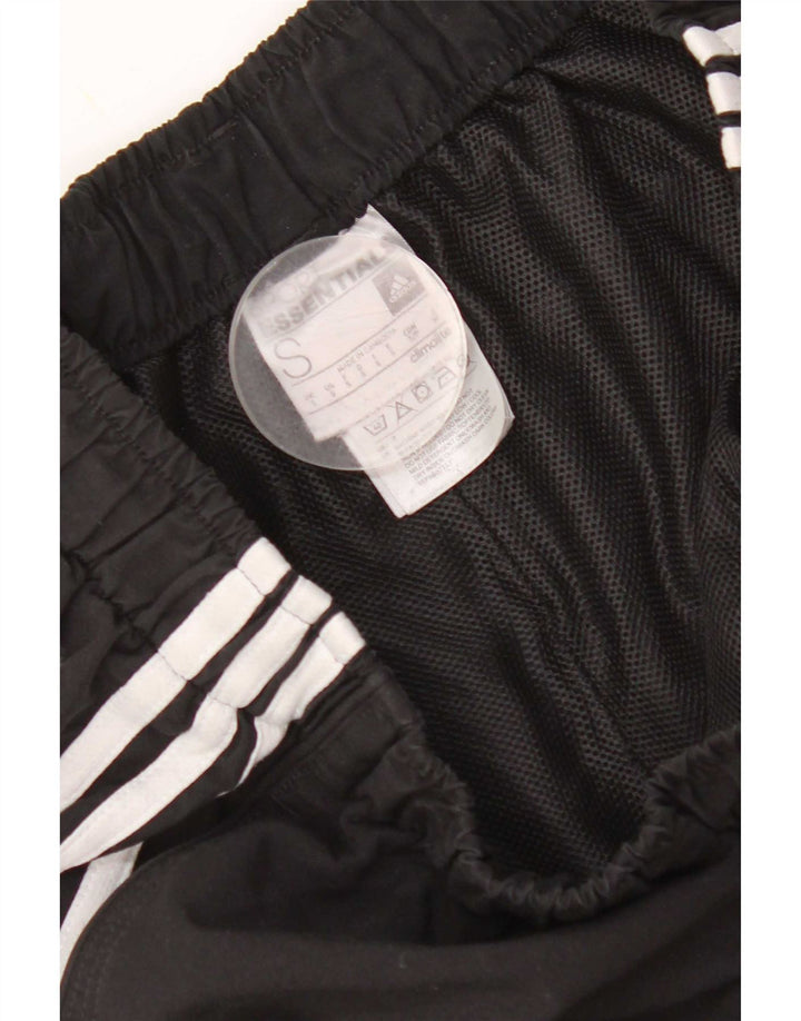 Pantaloncini sportivi Adidas Climalite da uomo piccoli in poliestere nero
