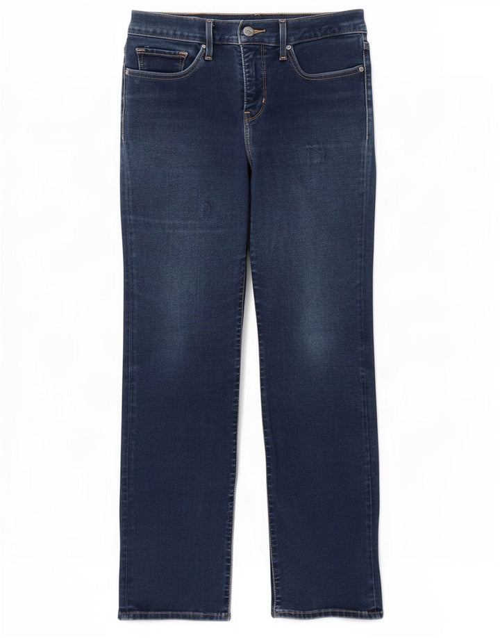 Jeans dritti da donna Levi's W28 L30 cotone blu