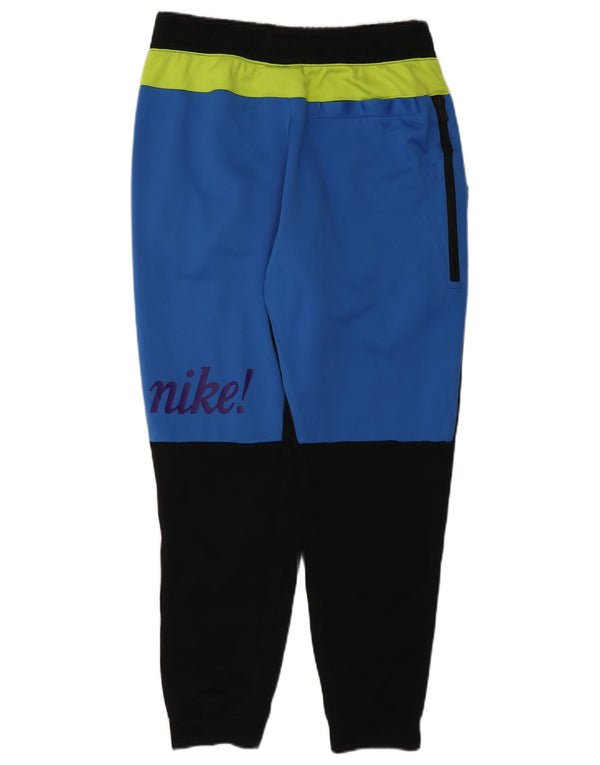 NIKE Pantaloni da tuta con grafica da uomo Joggers Large Nero Colourblock