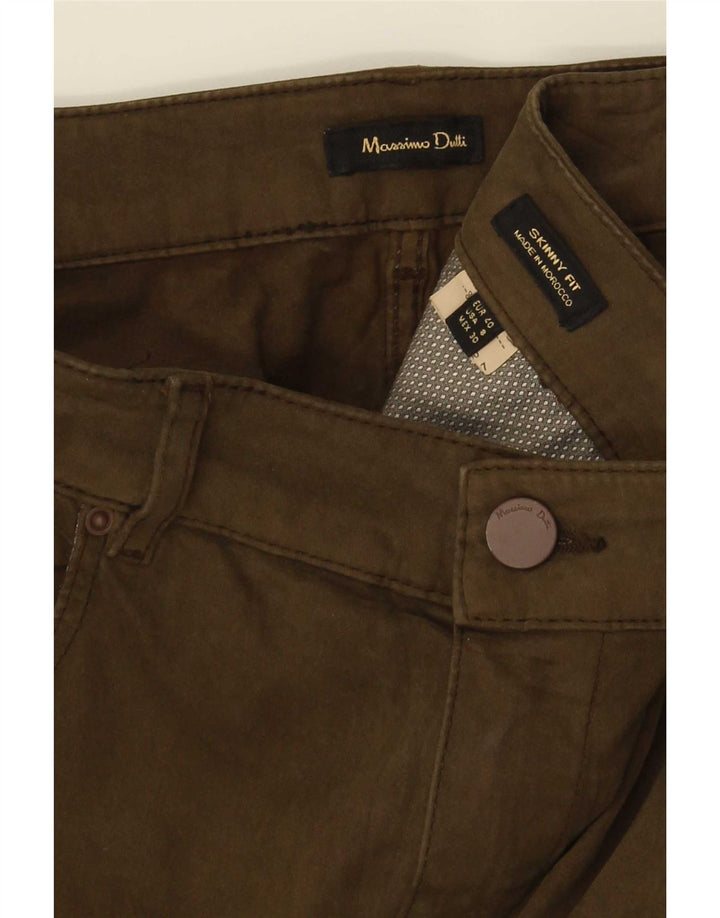 Jeans skinny da donna Massimo Dutti EU 40 medio W30 L30 verde