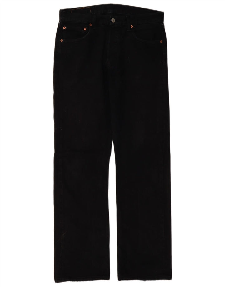 LEVI'S Jeans dritti da uomo 501 W32 L31 Neri