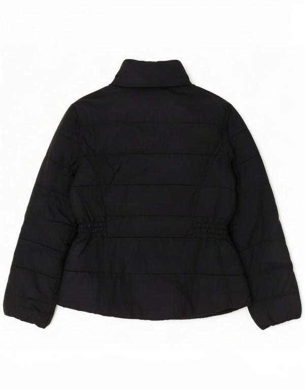 Giacca imbottita Marks & Spencer da donna UK 12 Medio Blu Navy Poliestere